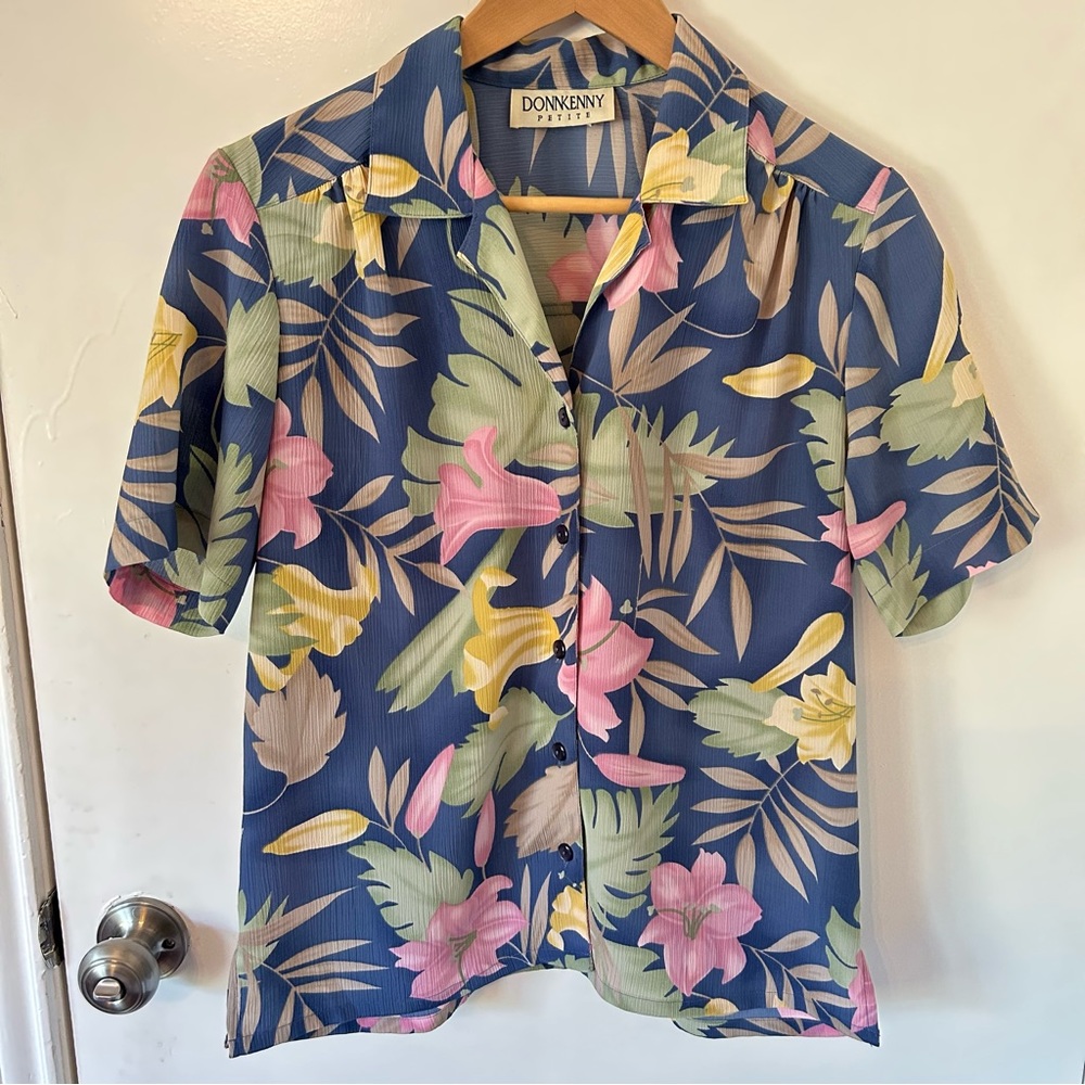 Vintage floral top